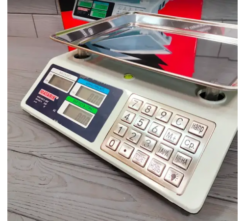 Ваги торговельні електронні Matarix MX-414 S MB