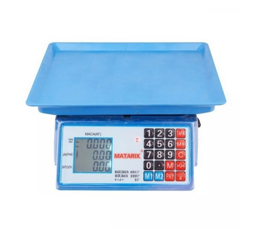 Ваги торговельні MATARIX MX-412 50кг M