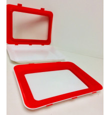 Вакуумный контейнер для еды VACUUM PLATES ART-7370 ( 100 шт/ящ)