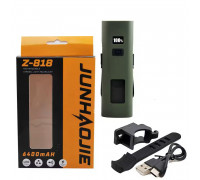Велофара Z818-2x3W+COB(white+red), power bank, Li-Ion аккум., ЗУ Type-C (100)