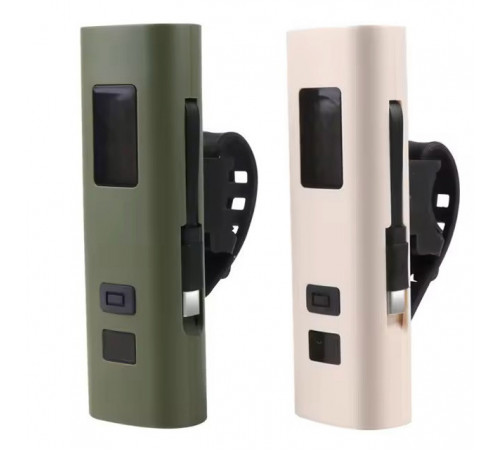 Велофара Z818-2x3W+COB(white+red), power bank, Li-Ion аккум., ЗУ Type-C (100) за 450 грн
