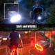 Велокомплект ZH-078-2LED фонарь + STOP-14SMD, waterproof, Li-Ion аккум., ЗУ Type-C (100) за 405 грн