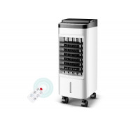 Охолоджувач повітря Germatic SK-001J, (120W, сенсорні кнопки, пульт, екран, колеса, автообіг, ємність - 5,5л, 2 контейнери для льоду)