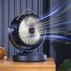 Акумуляторний міні вентилятор VU-05/FS-25 з поворотом / Вентилятор Mini fan з LED-підсвічуванням та USB за 1010 грн