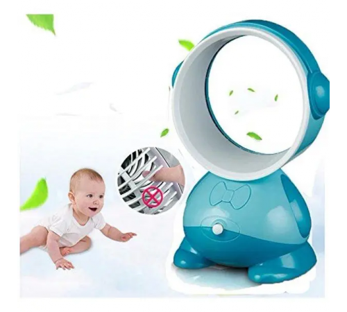 Настольный портативный мини вентилятор USB Bladeless Fan MX-483