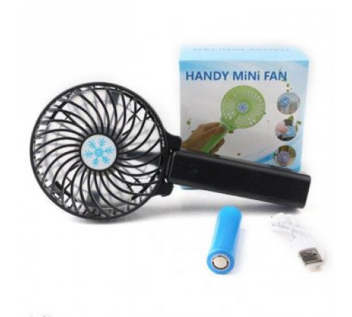 Портативний міні вентилятор ручний акумуляторний mini fan за 305 грн