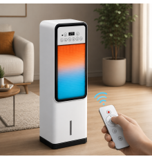 Напольный вентилятор Germatic Air Max Pro 2в1 (зима-лето) / Мобильный кондиционер с обогревом и охлаждением BFX-8D-1668 (220V)