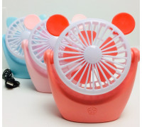 Вентилятор аккумуляторный настольный с LED подсветкой CS-091 (120 шт/ящ)