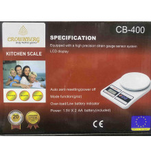 Весы кухонные Crownberg CB 400 (40)