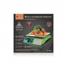 Весы Торговые VITEK c металлической кнопка BT-982S/ 4V/ 50KG//5G (5 шт/ящ)