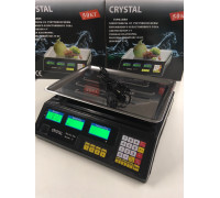 Весы Торговые CRYSTAL / 50кг/6v/5г / (5 шт/ящ)