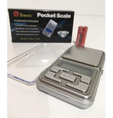 Весы ювелирные DOMOTEC ART-1724C/0380 /500гр/001/ (100 шт)