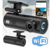Автомобильный видеорегистратор F9 PRO WI-FI /Видеорегистратор с ночной съемкой, широким углом обзора