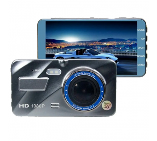 Видеорегистратор для автомобиля c задней камерой Dual Lens A10/F9/V2 Full HD 1080 H31 4,3 дюйма