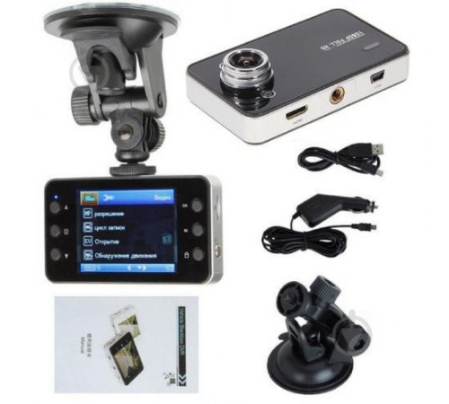 Автомобильный видеорегистратор Dvr K6000 Full HD 1080 P