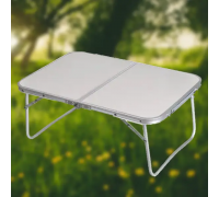 Белый Стол компактный складной для дома, кемпинга-пикника Folding table AND844-846