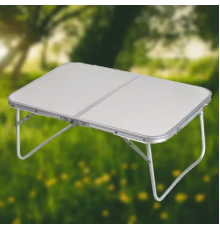 Білий Стіл компактний складаний для дому, кемпінгу-пікніка Folding table AND844-846