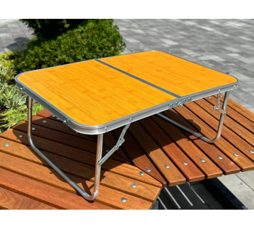 Білий Стіл компактний складаний для дому, кемпінгу-пікніка Folding table AND844-846
