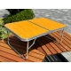 Білий Стіл компактний складаний для дому, кемпінгу-пікніка Folding table AND844-846