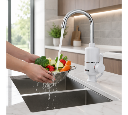 Водонагреватель Delimano WATER HEATER RX-004 / Кран-водонагреватель на нижнее подключение