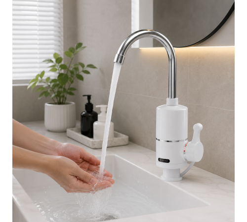 Водонагреватель Delimano WATER HEATER RX-004 / Кран-водонагреватель на нижнее подключение