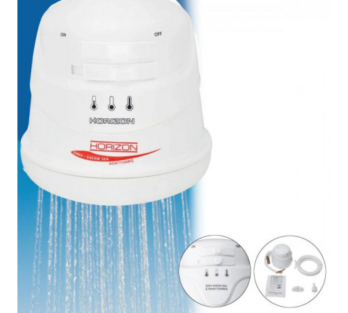 Проточний водонагрівач для душу water heater ST-05 5400W, душовий мінібойлер за 644 грн