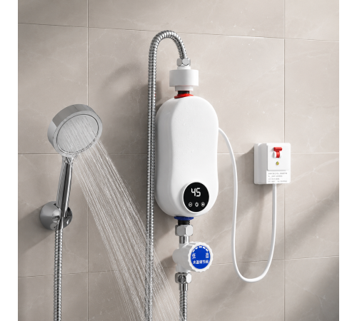 Проточний водонагрівач с душем Electric water heater RYK-007/212 за 1756 грн