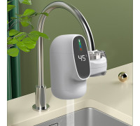 Водонагрівач проточний насадка на кран для кухні Water Heater ZSW-D03 c LCD дисплеєм 3 кВт