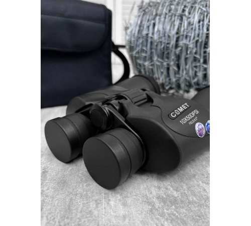 Бінокль Comet Pro Adventure 10x50 DPSI Field 6.5 Black ДЧ7125