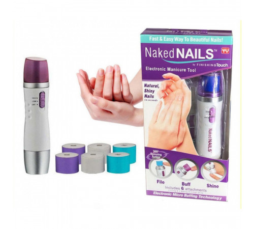 Машинка для полировки ногтей Naked Nails ART-9759/ RO-74 за 363 грн
