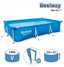 Каркасный бассейн Bestway 56404 (300 х 201 х 66 см)