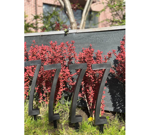 Солнечные уличные садовые светильники 4шт / Светодиодный фонарь для сада SOLAR IP65