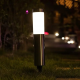 Світильники для газону Warm Solar Pillar Light / Світлодіодний світильник на сонячній батареї / Вуличні ліхтарі-стовпчики Solar 2 шт