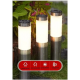 Світильники для газону Warm Solar Pillar Light / Світлодіодний світильник на сонячній батареї / Вуличні ліхтарі-стовпчики Solar 2 шт