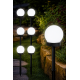 Садовий ліхтар на сонячній батареї з датчиком світла 34 см Садовий LED світильник на сонячній батареї 8шт за 779 грн
