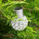Садовий кристалічний світильник / Вуличний сонячний ліхтар garden light / Світильник із сонячною панеллю за 236 грн