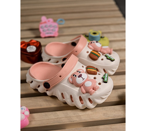 Children's Crocs Teddy Pink PP7771 за 329 грн