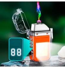 Зажигалка электроимпульсная USB 209/ 9033/ 50099 (240)