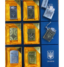Зажигалка газовая металлическая турбо ZA 008 (360)