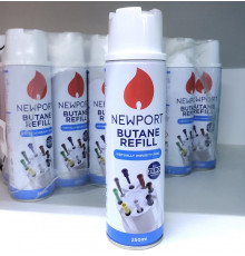 Газ для запальничок "NEWPORT" Англія Original 250 мл (72)