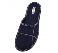 Тапочки мужские PaGo "Jeans" Синие Мяч 43