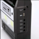 Портативная станция GDLight GD8216 Bluetooth/Power Bank на солнечной батарее с фонарем + 3 лампы