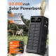 Батарея универсальная Linkage LKP-47 Solar 22.5W 50000mAh Black