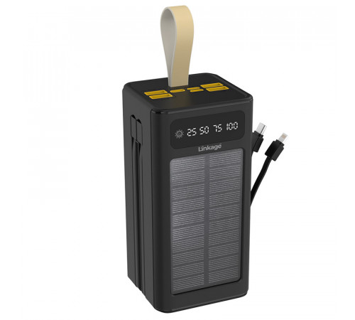 Батарея универсальная Linkage LKP-47 Solar 22.5W 50000mAh Black