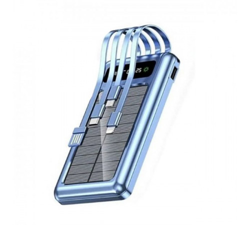 Мобильная Зарядка Power Bank на солнечной батарее UKC 10000 mAh Solar