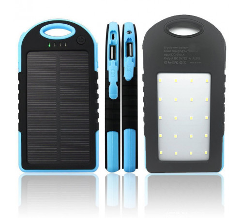 Павер банк Solar Power Bank 30000 mAh. Солнечная батарея Solar Power Bank 30000 mAh