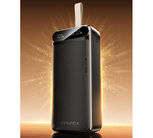 Мобильный аккумулятор (Power Bank) AWEI PA-13 50000 mAh 22.5W