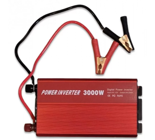 Преобразователь напряжение UN-3059 12/220 3000W (work 1200W)