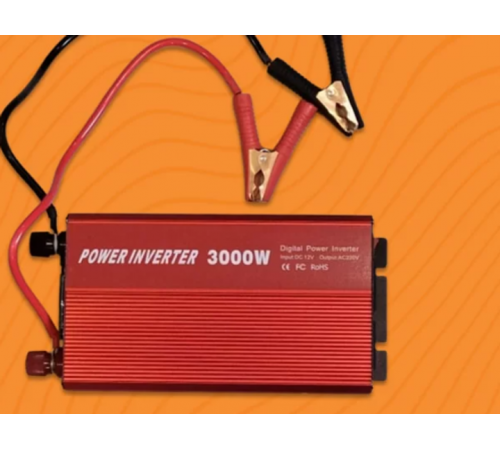 Преобразователь напряжение UN-3059 12/220 3000W (work 1200W)