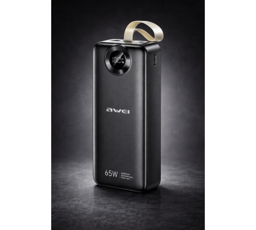 Портативний POWER BANK AWEI PA 34 30000mAh / Повербанк 30000 мАг швидка зарядка